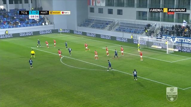 Mozzart Bet Super liga 2023/24 - 9.kolo: TSC – NAPREDAK 1:1 (1:0)
