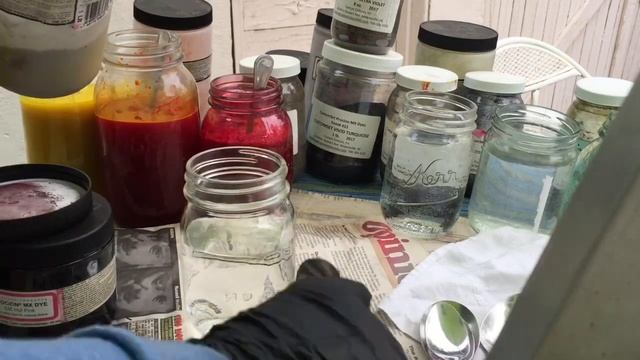 Procion DYE MIXING Just Water & Dye!??