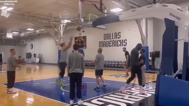 LUKA DONCIC, KYRIE & MAVERICKS BACK TO PRACTICE THIS MORNING AFTER LAST NIGHT GAME 3 WIN VS T.WOLVE