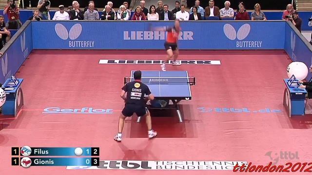 Gionis Panagiotis vs Ruwen Filus (German League 2015) Final