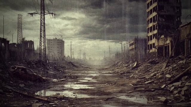 The wasteland of road