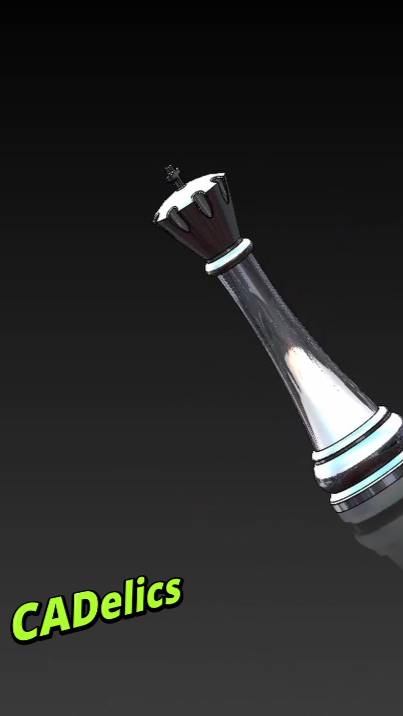 3D Моделирование шахматного короля в SolidWorks