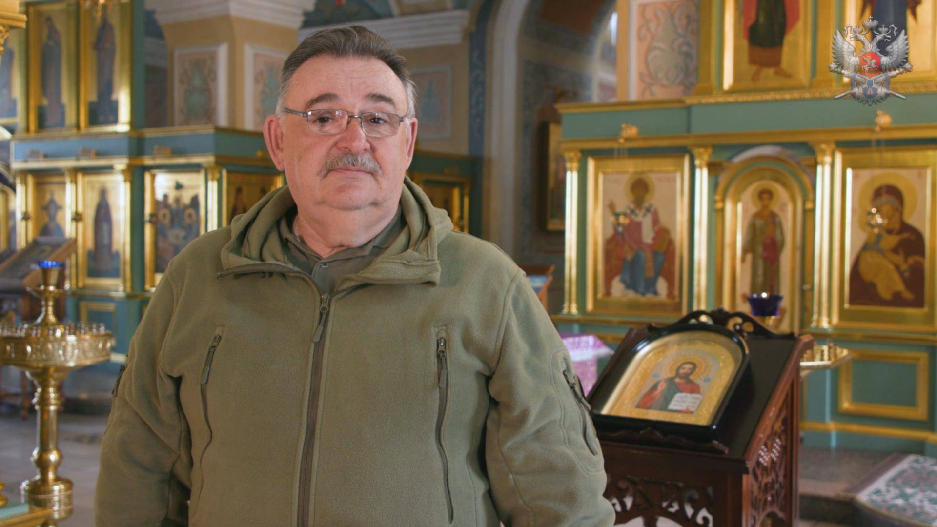 Казаки на Параде Победы. Михаил Беспалов