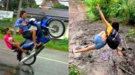 Я РЖАЛ ДО СЛЕЗ СМЕШНЫЕ ПАДЕНИЯ и НЕЛЕПЫЕ СИТУАЦИИ Смешные видео - Лучшие ПРИКОЛЫ