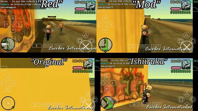 PPSSPP Original vs Mod vs Ishiiruka vs Red / #2