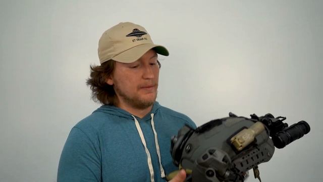 Night Vision Helmet Set Up
