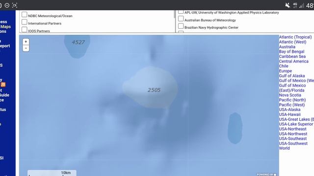 Intriguing Cloud patterns over Unnamed Volcano and an interesting Island | Atlantic, Sable Island