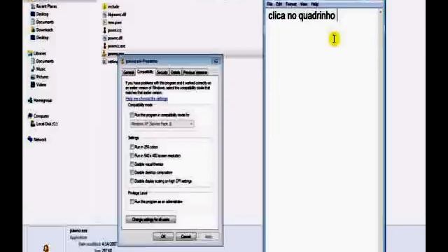 Como tirar error no Pawno `` Unable to execute compiler... ``