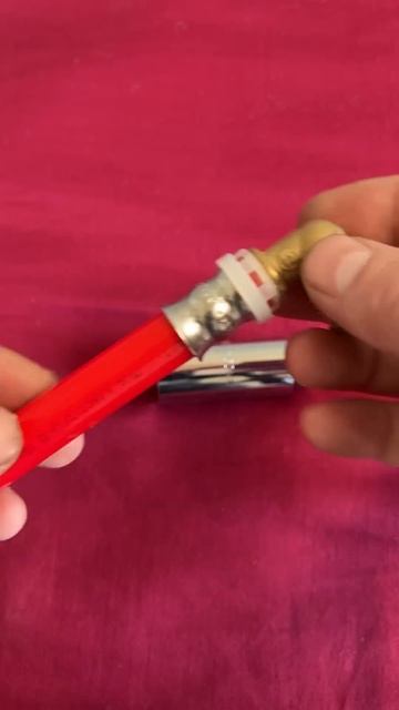 Как подключить радиатор отопления из стены, бюджетно! #сделайсам