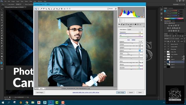 Photoshop Beginner Course (Sinhala)- Part 04 - Camera Raw