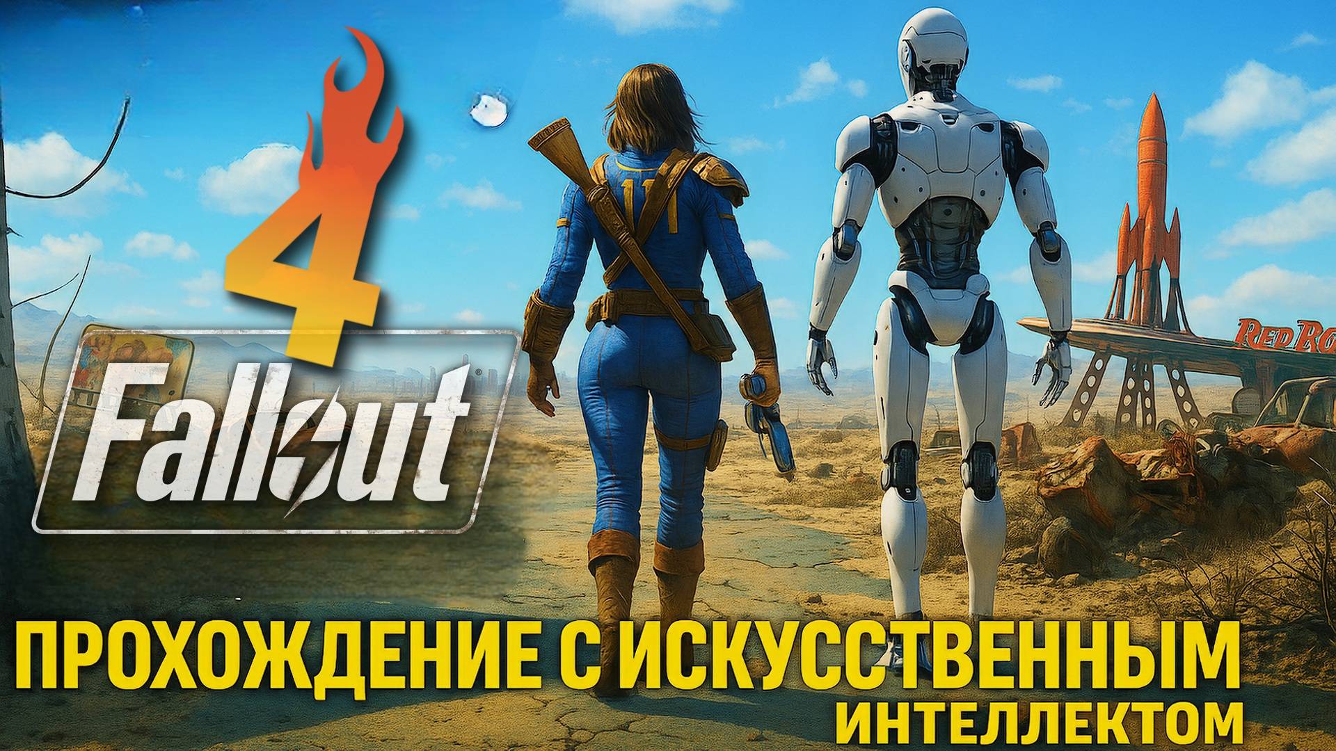 🔥 Fallout 4 Прохождение | Стрим 09 — Искусственный Интеллект и выживание