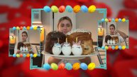 КСЮША ЕСТ КУЛИЧИ И УКРАШАЕТ ЯЙЦА