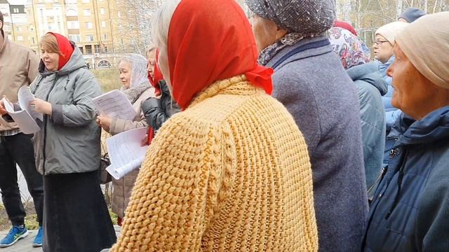 24 апреля 2025г. (окончание Литургии и Крестный ход).