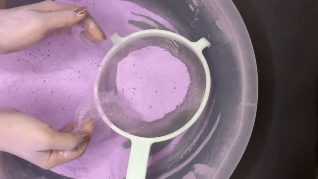 Asmr - satisfying - baking soda - 2 videos