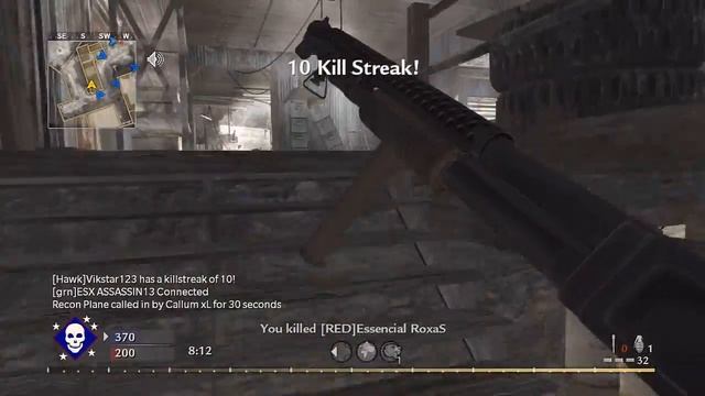 WaW Team Trench Gun Gameplay - Commentary