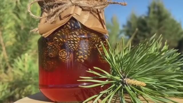 Варенье из сосновых шишек.