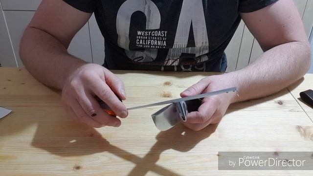 Odin JARS-Messer Almazka / Diamantstahl, D2, Damast, Böhler K110 Bushcraft Jagd Messer aus Russland