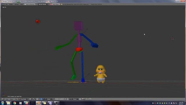 Motion Capture Research: High-speed motion with small legs