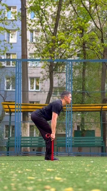 Тренировка с резинкой эксандером