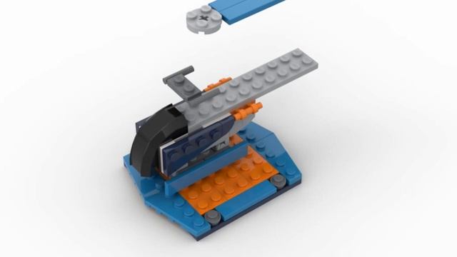 LEGO. Построй Вертолет из лего.Набор самолет с пропеллером из лего. 31099 #lego #tutorial #bricklady