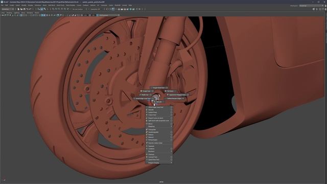 19. Cables and Kitbash|Elementza Moto Modeling Polish