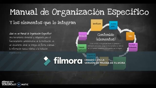 MANUAL DE ORGANIZACIÓN ESPECÍFICO