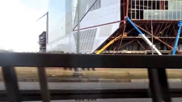 Вид на Москва-Сити с ТТК.