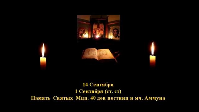 62. 40 Дев и Амуна.  1 Сент.  3Век.  1Ф.  Читает Игнатий Лапкин