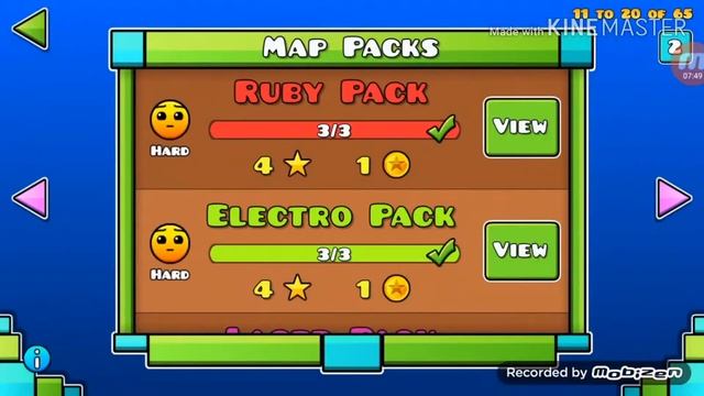 20th Demon! 20-тый демон! Hextec flow + интро. Geometry dash [35].
