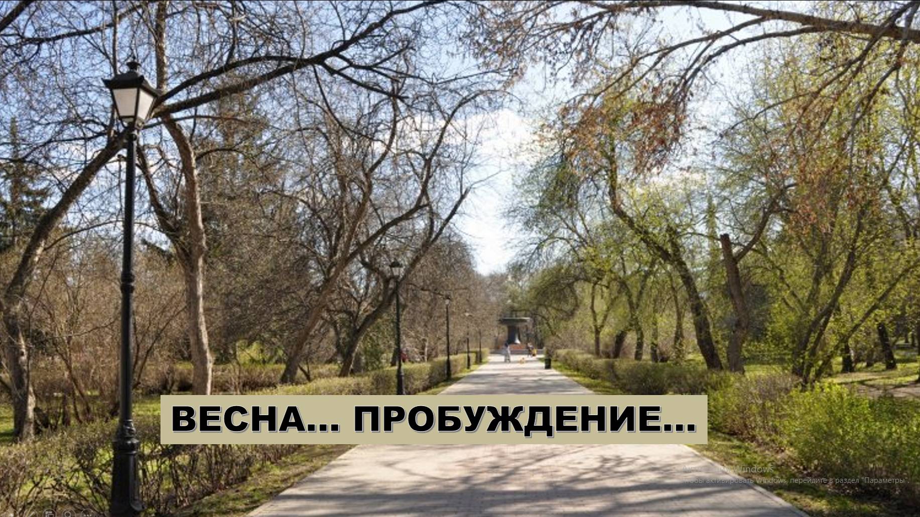 Весна... Пробуждение... Дендропарк. Екатеринбург