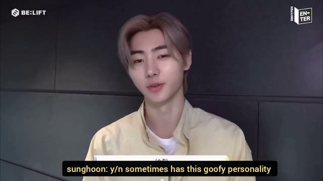 pov; sunghoon is your boyfriend