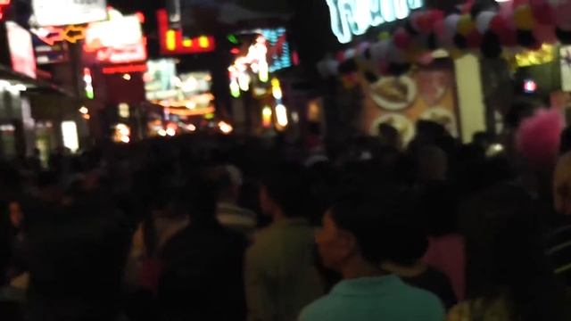 Pattaya walking street, hidden camera