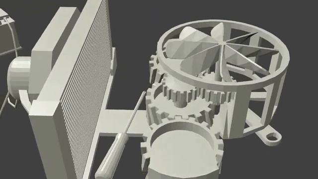 gears experiment with blender