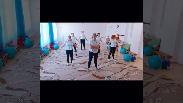 223 доу призер флешмоба "Профсоюзная ПРОФгимнастика"
