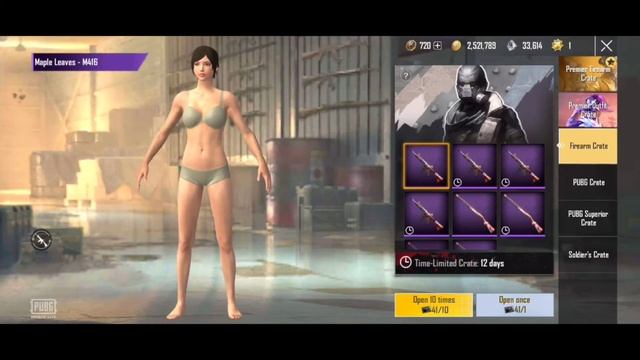 😱Maple Leaves-M416❤️|| 50 Create Opening 💥||Hungry Hunters YT||🇮🇳😱