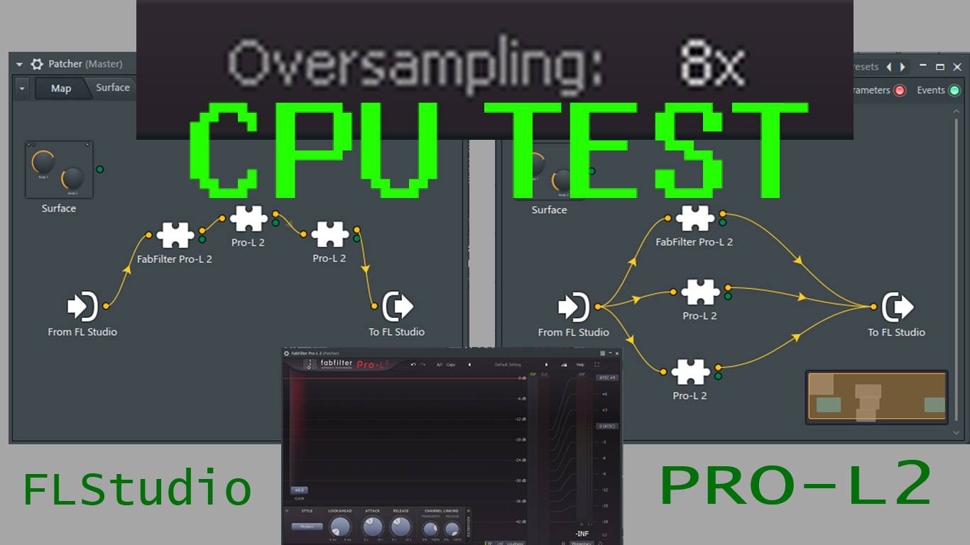 FL Studio распределение нагрузки на многоядерный процессор эксперимент