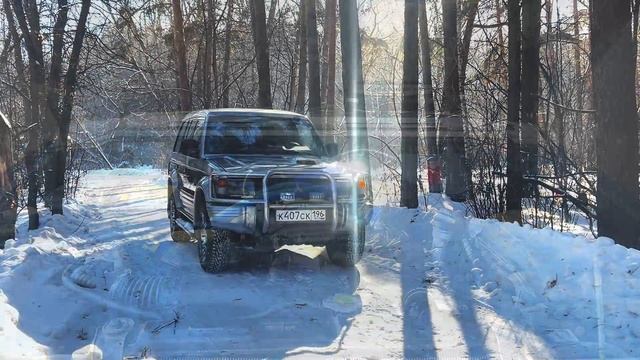 Mitsubishi Pajero на Тойоте 3UZ