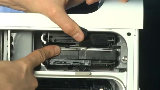 Changing the hard drive on a Mac tower