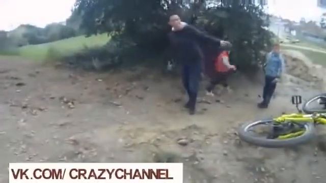 Прикол, слабонервным не смотреть! Жесть!