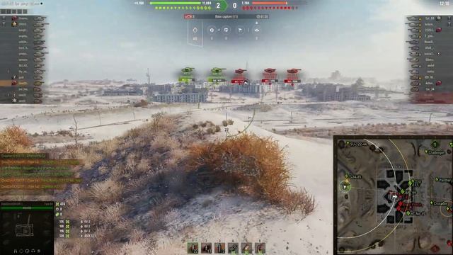 World of Tanks, Ghost Town, Type-64 Tier 8 score in a Tier 6 tank