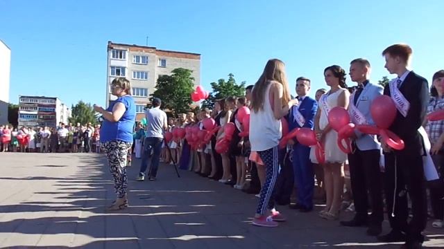 Выпускники 2015, Микашевичи. На площадке ДК "Гранит", 12.06.2015г.