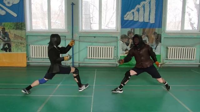 Cпарринг на рапирах и кинжалах
