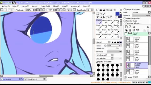 Sapphire - Steven Universe [SpeedPaint]