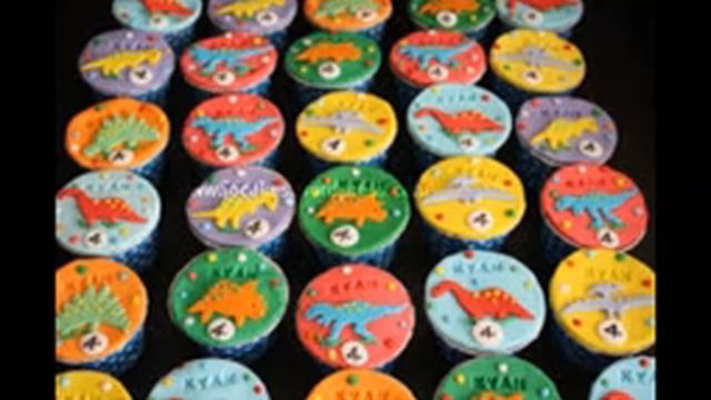 Dinosaur Cupcakes