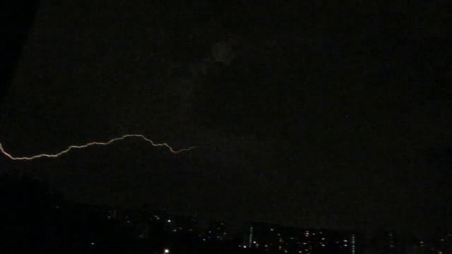 молнии, гроза 18.05.18