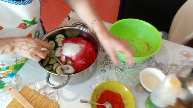 Салат из Огурцов,, по-Грузински,!!