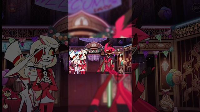 все моменты с радио демоном часть 2 #hazbinhotel #аластор #adam #отельхазбин #alastor #адам