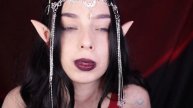 🌑 АСМР ПОМЕШАННАЯ на ТЕБЕ тёмная эльфийка ПОХИТИЛА тебя 🧝♀ | asmr role play