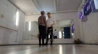 объяснение очо картадо, ассистирует незрячая Надежда #урок_танца #танго #танцы_в_самаре