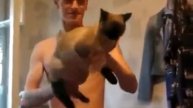 Кот пулемёт/Cat gun